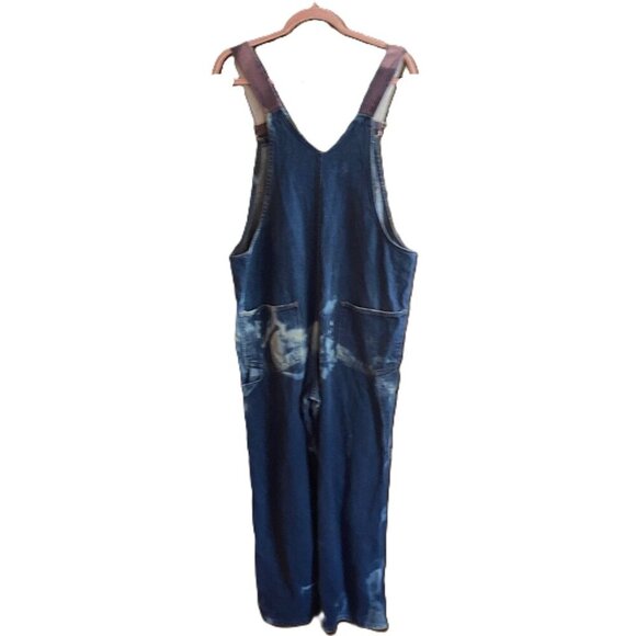 Vintage denim utility boiler suit overalls jumpsuit by J B Goodhue, distressed - Picture 3 of 16